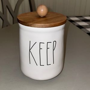Rae Dunn Keep Canister